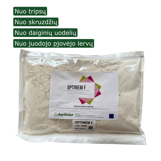 Optinem F 250 mln. tripsams, skruzdėms (Steinernema feltiae)
